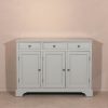 Grey Rivau 3 Door Sideboard Door Sideboard UK