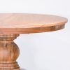 Unfinished Natural Look Weathered Oak Extendable Dining Table Dining Table UK