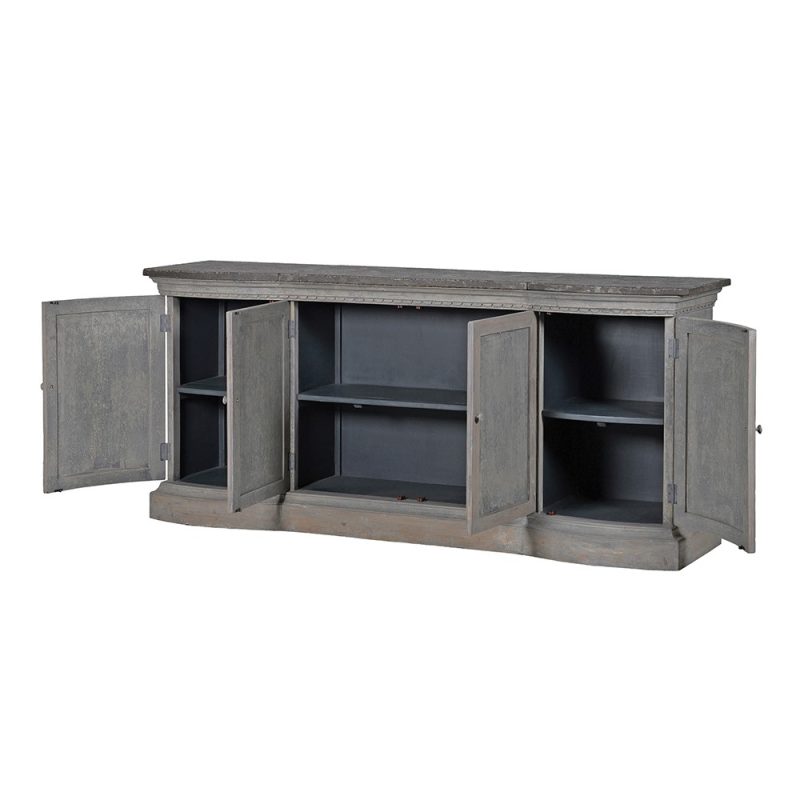 Rennes Stone Top Aged Sideboard Aged Sideboard UK