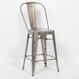 Highback Steel Bar Stool Bar Stool UK