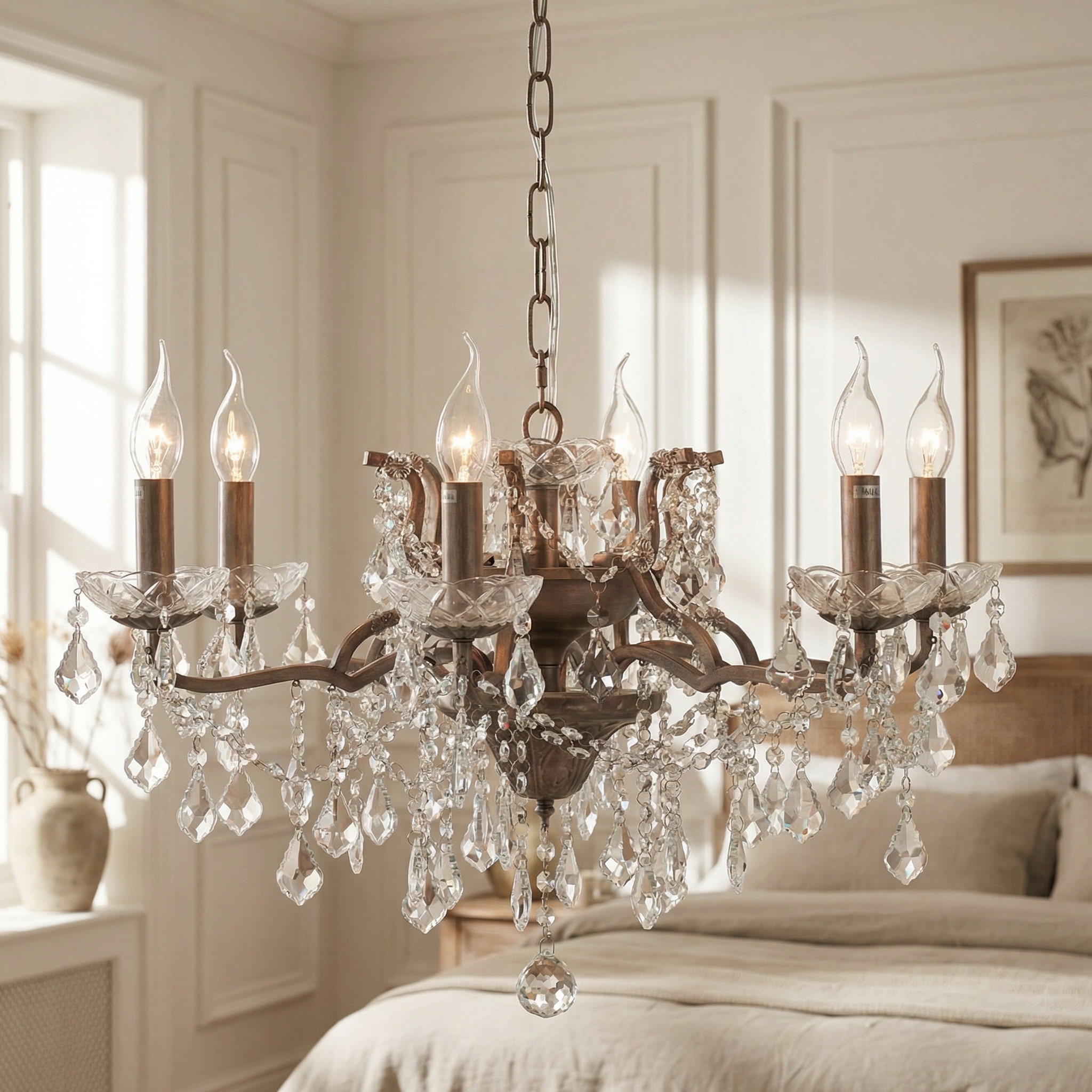 Glass Chandelier UK