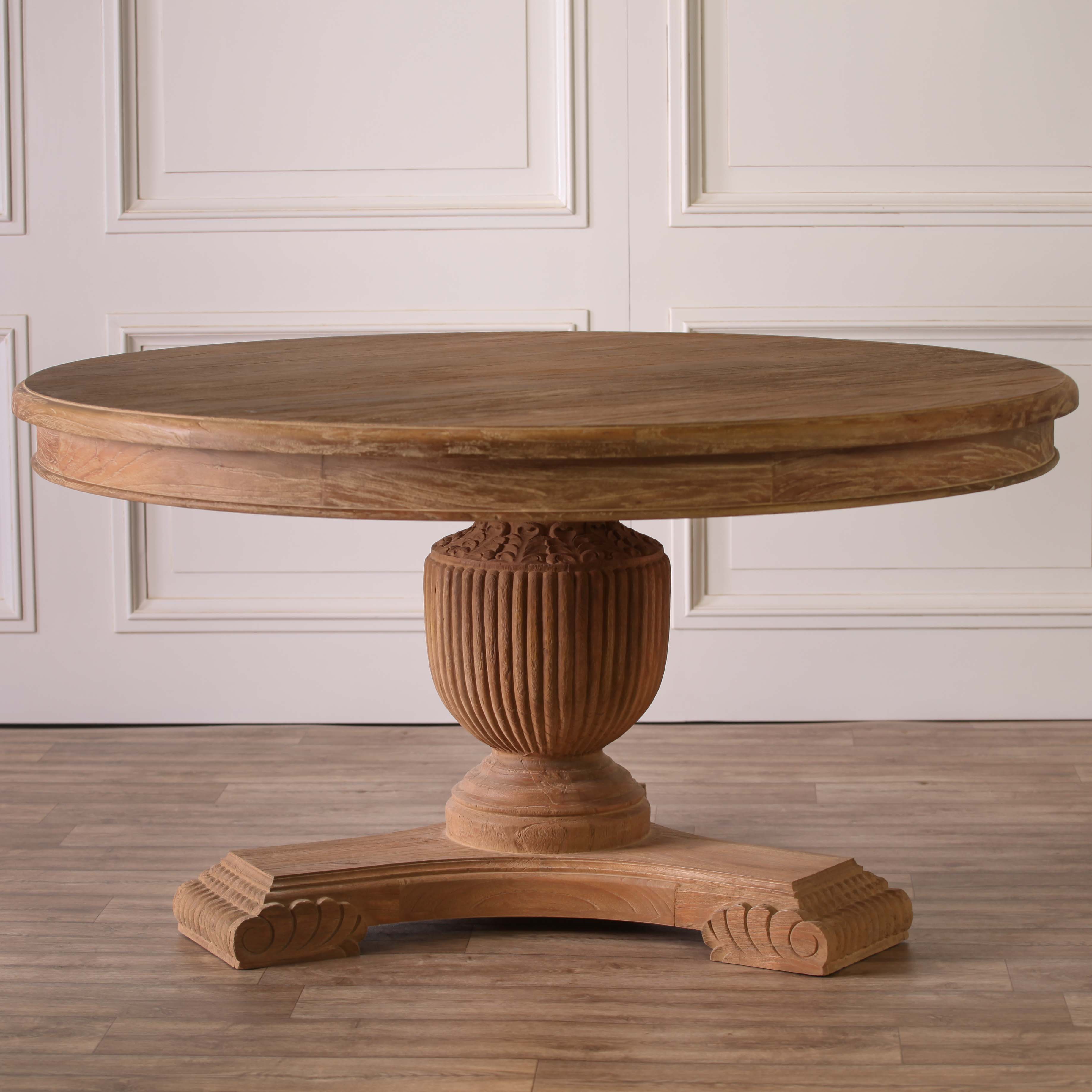 Best Round Dining Table | Avignon 150cm Rustic | High Quality