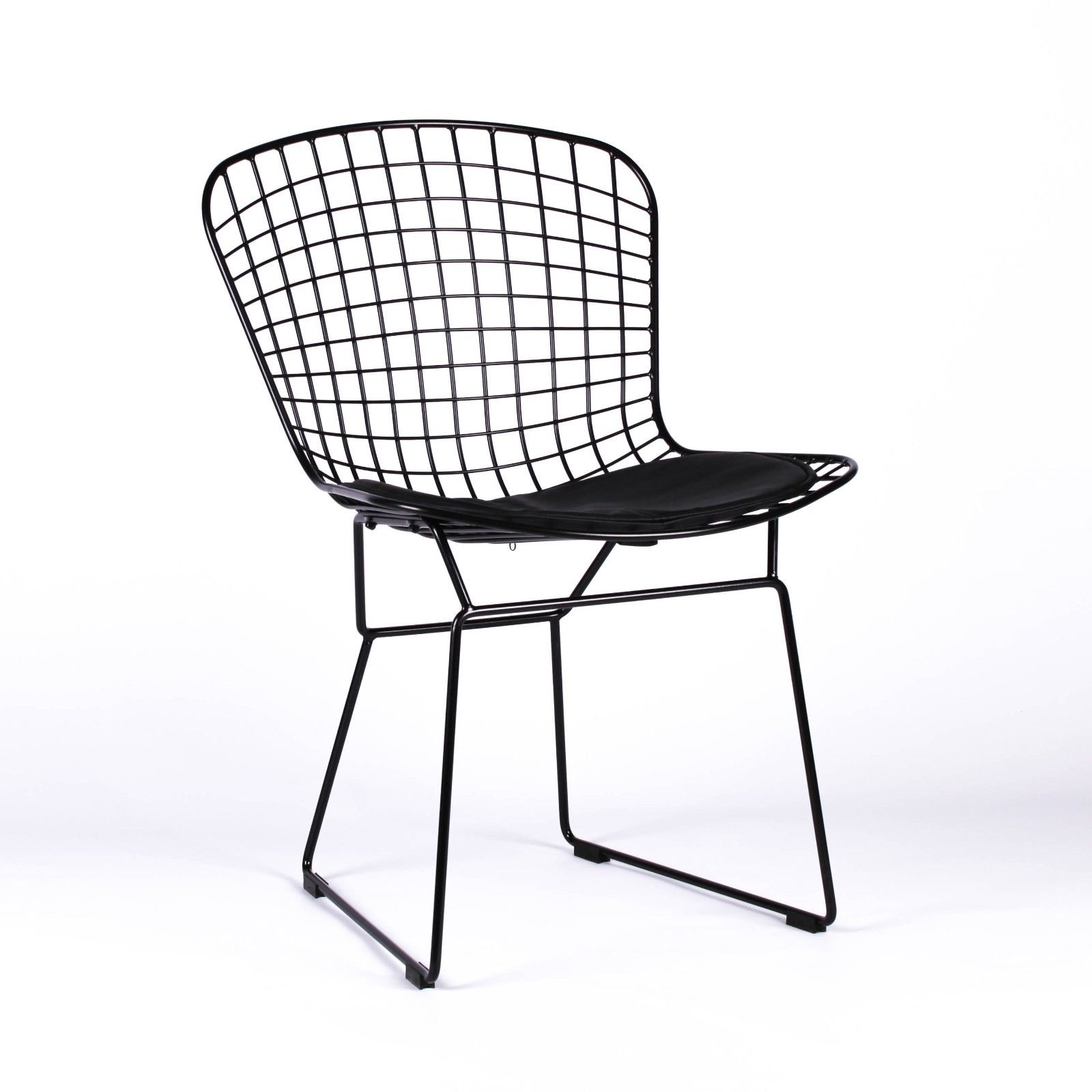 Black Mesh Wire Dining Chair Furniture La Maison Chic Luxury Interiors