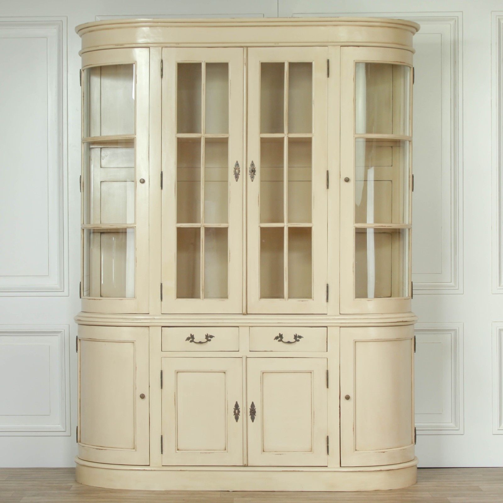Aurelia Carved French Style Large Vintage Cream Dresser Furniture