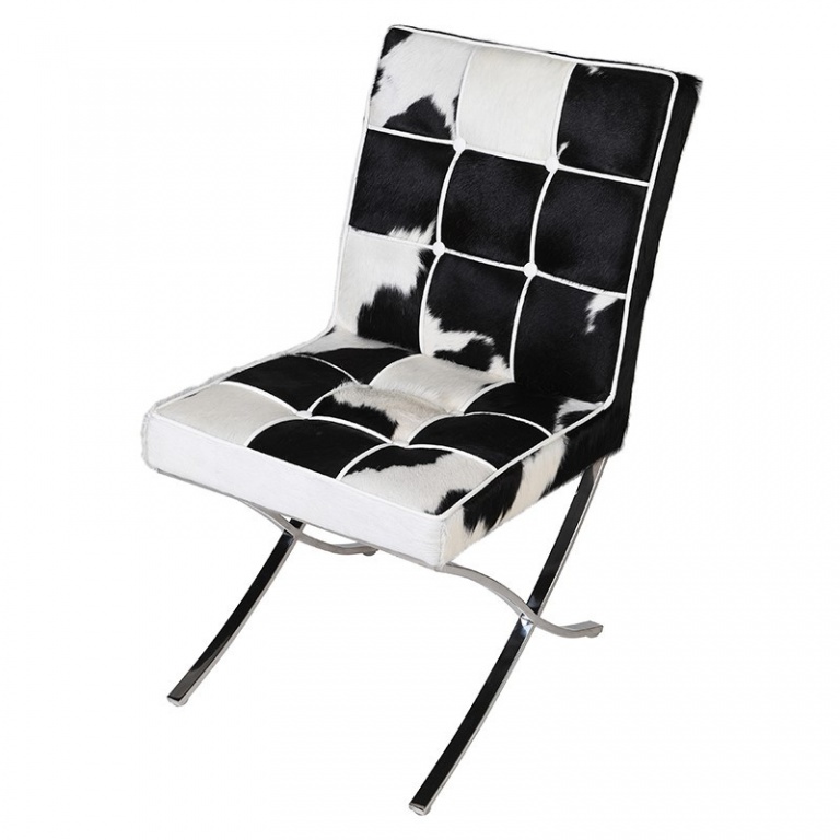 Orren Cowhide Dining Chair La Maison Chic