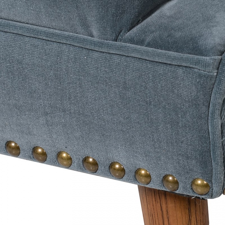 Velvet Armchair UK