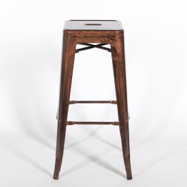 Metal Industrial Large Copper Stool Copper Stool UK
