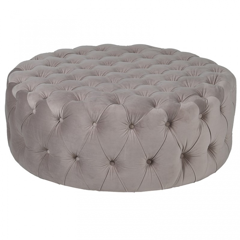 Velvet Ottoman UK