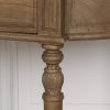 Aged Lourdes Rustic Wooden Console Table Console Table UK