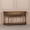 Aged Lourdes Rustic Wooden Console Table Console Table UK