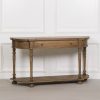 Aged Lourdes Rustic Wooden Console Table Console Table UK