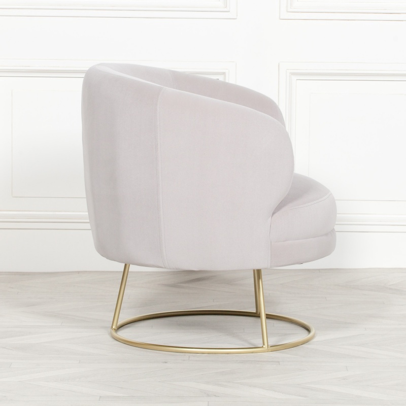Allouette Deco Grey Armchair Grey Armchair UK