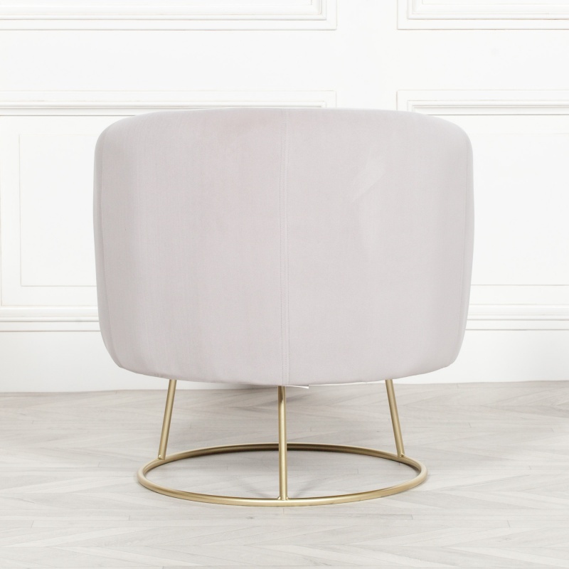 Allouette Deco Grey Armchair Grey Armchair UK
