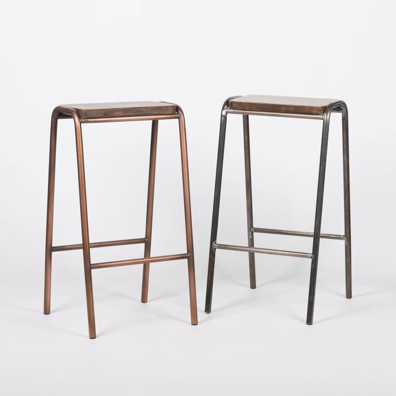 Industrial Lab Style Steel Bar Stool Bar Stool UK