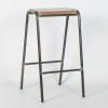 Industrial Lab Style Steel Bar Stool Bar Stool UK