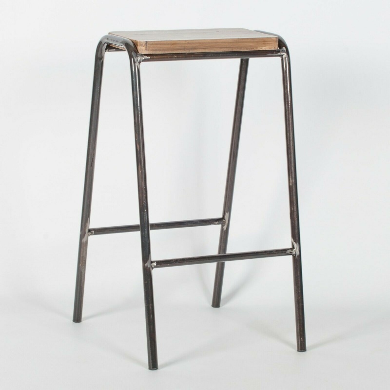 Industrial Lab Style Steel Bar Stool Bar Stool UK