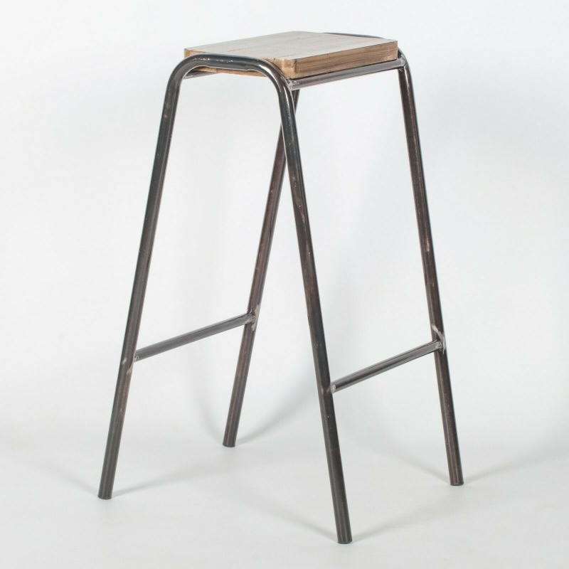Industrial Lab Style Steel Bar Stool Bar Stool UK