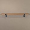 Rustic Wooden Wall Shelf Industrial Wood Iron Metal Scaffold Board Style Shelves 120cm Shelves 120cm UK
