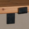Rustic Wooden Wall Shelf Industrial Wood Iron Metal Scaffold Board Style Shelves 80cm Shelves 80cm UK