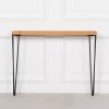 Rustic Wooden Hairpin Hall Table Console 77cm Console 77cm UK