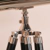 Chrome Nickel Plated Telescope On A Wooden Tripod Stand Tripod Stand UK