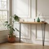 Rustic Wooden Hairpin Hall Table Console 77cm Console 77cm UK