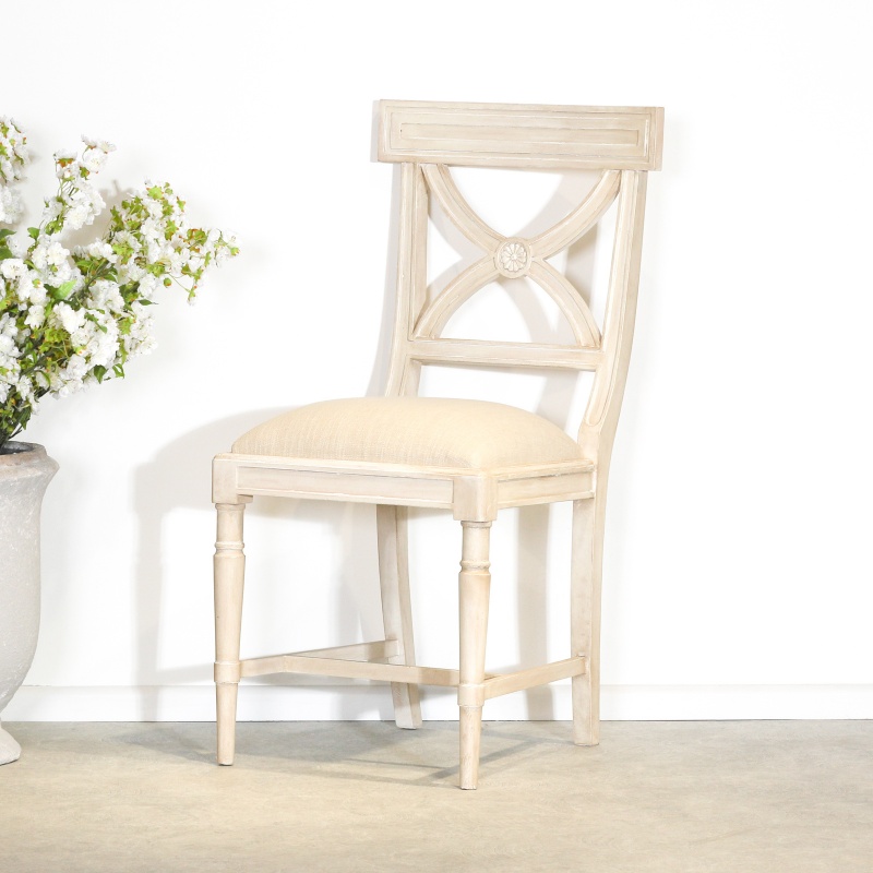 Idonia White Wash Dining Chair Dining Chair UK