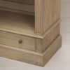 Avalon Rustic Large Open Bookcase With Ladder With Ladder UK