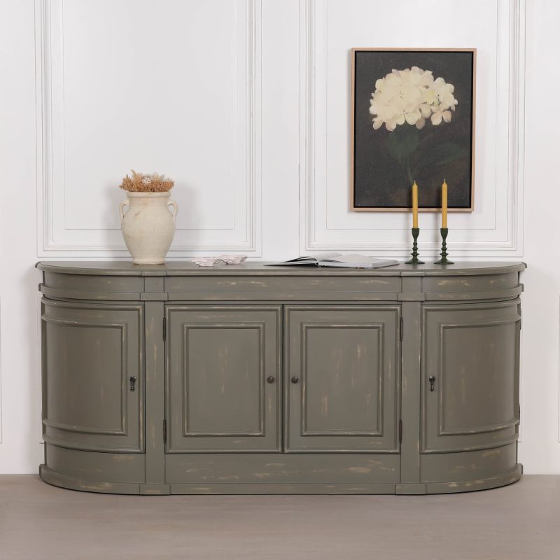 Aged French Style Distressed Sideboard Distressed Sideboard UK