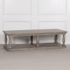 Ava Wooden Rustic French Style Coffee Table Coffee Table UK