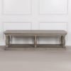 Ava Wooden Rustic French Style Coffee Table Coffee Table UK