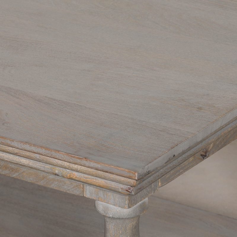 Ava Wooden Rustic French Style Coffee Table Coffee Table UK