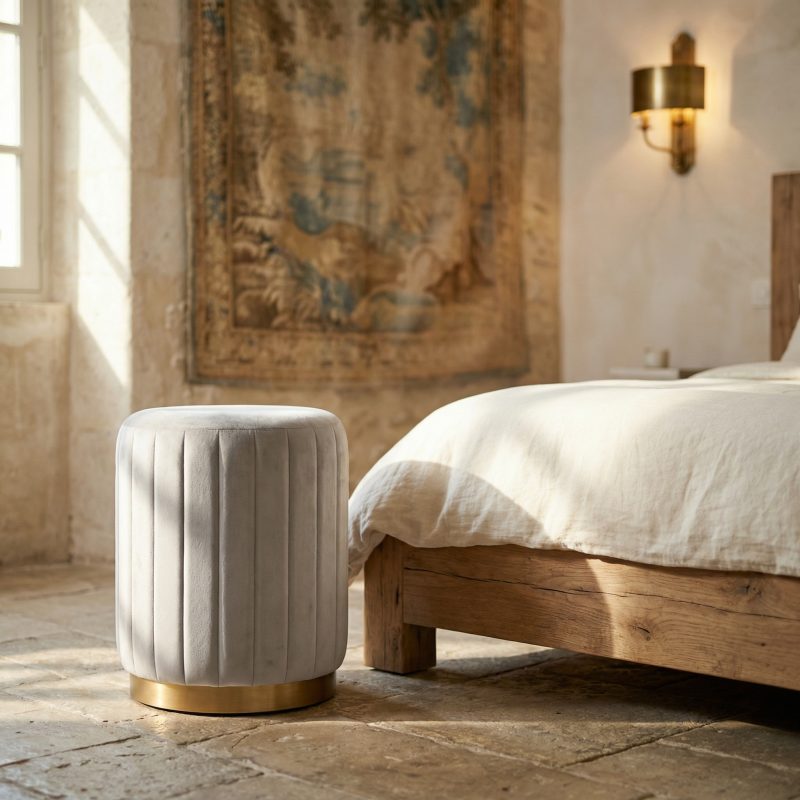 Upholstered Stool UK