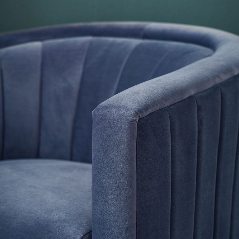 Velvet Armchair UK