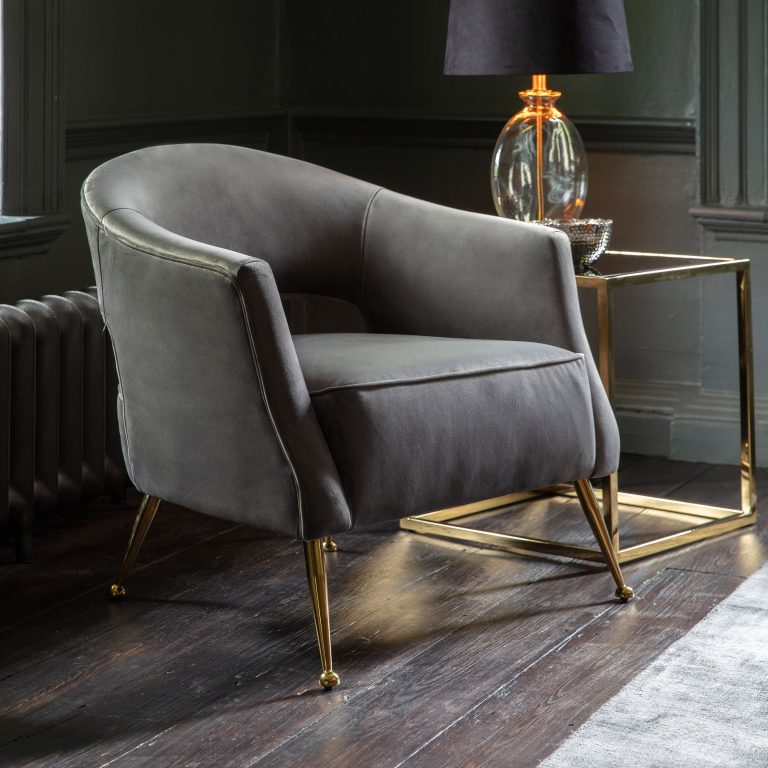 Velvet Armchair UK