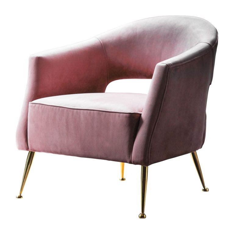 Velvet Armchair UK