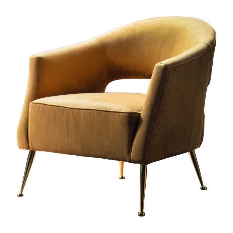 Velvet Armchair UK