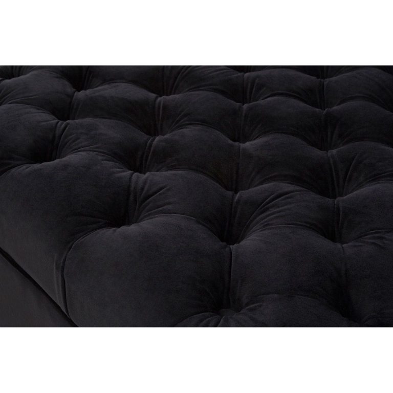 Velvet Footstool UK