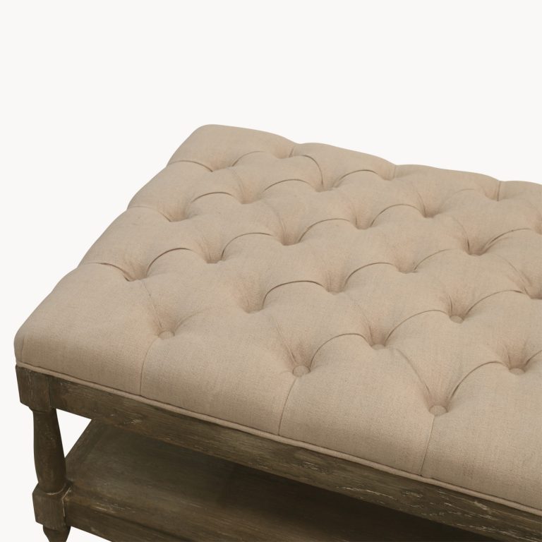 Buttoned Ottoman UK