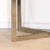 Umberto Grey Leather Hide Stool Hide Stool UK