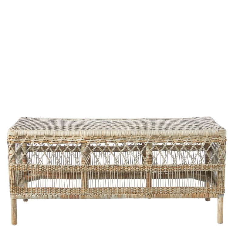 Rattan Bench UK