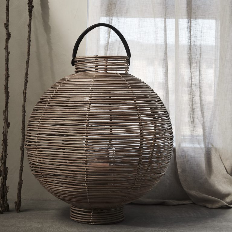 Rattan Lantern UK