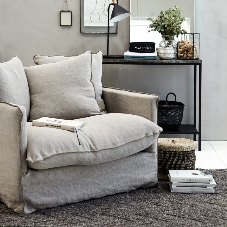 Linen Armchair UK