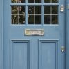 Polished Aluminium Sprung Loaded Door Letter Plate 12" Plate 12" UK