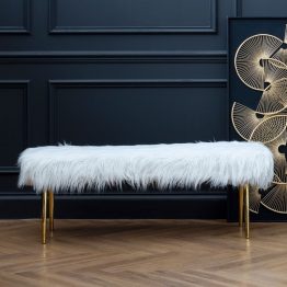 Sheepskin Bench UK