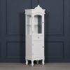 French Style White Bathroom Display Cupboard Display Cupboard UK