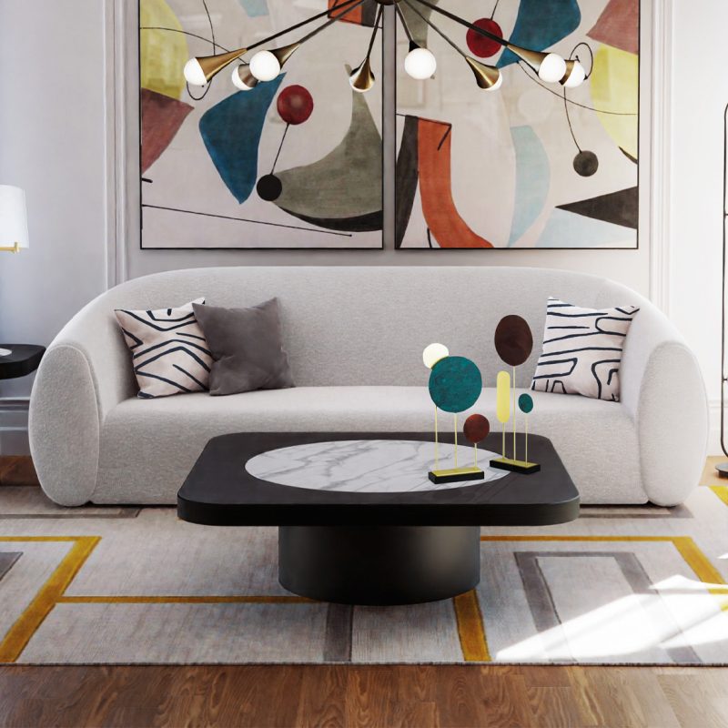 Blake Champagne Gold Finish Coffee Table (Copy) Table (Copy) UK