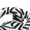 Osier Graphic Black And White Chair White Chair UK