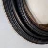 Round Black And Gold Convex Mirror Convex Mirror UK