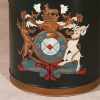 Iron Heraldic Extra Large Black Log Bin Log Bin UK